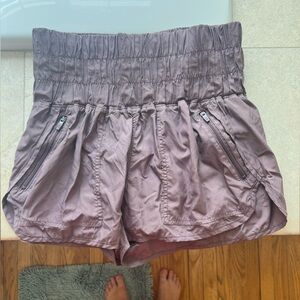 Free People movement “the way home”running shorts